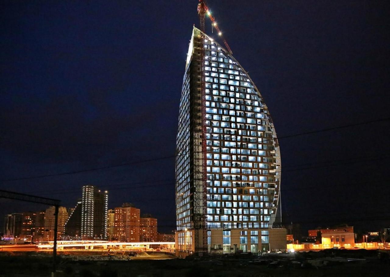 Sharq Plaza Hotel Баку Екстериор снимка